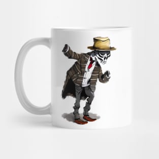 Gangster skeleton Mug